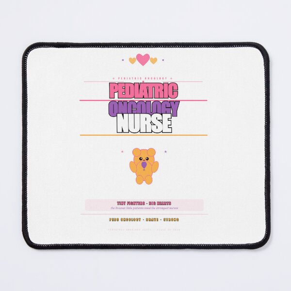 Item preview, Pediatric Oncology Nurse Tiny Fighters Big Hearts Funny Gift designed and sold by Mega-Shopping.