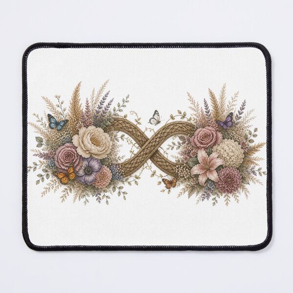 Item preview, Floral Infinity Symbol designed and sold by PetalGarden.