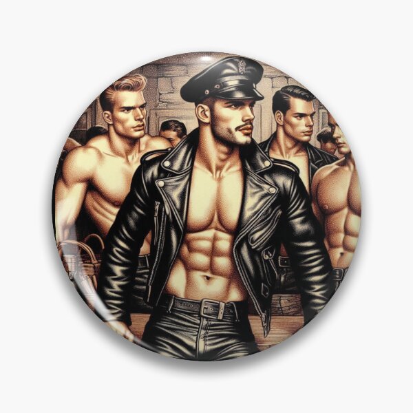 Item preview, Vintage Tom of Finland Clothing Tribute – Gay Bar Bravado Leather Daddy designed and sold by ItsAKinkThing.