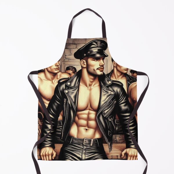 Item preview, Vintage Tom of Finland Clothing Tribute – Gay Bar Bravado Leather Daddy designed and sold by ItsAKinkThing.
