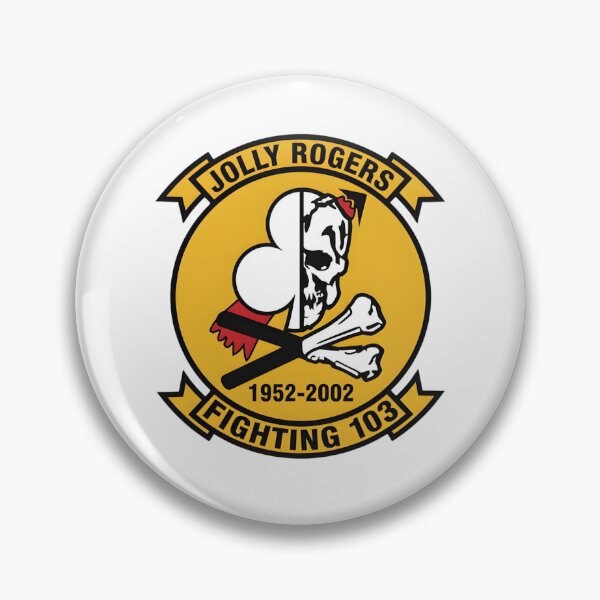 Item preview, VF-103 Jolly Rogers 50th Anniversary Commemorative Insignia (1952-2002) designed and sold by CharlieDesings.