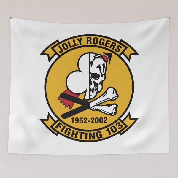Item preview, VF-103 Jolly Rogers 50th Anniversary Commemorative Insignia (1952-2002) designed and sold by CharlieDesings.