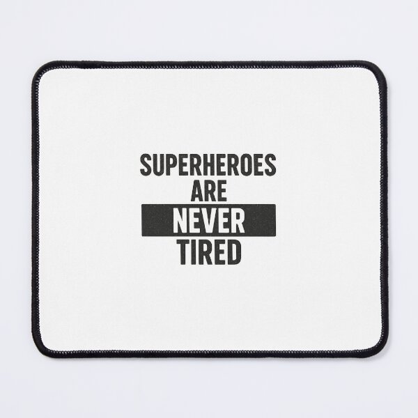 Item preview, *Never Tired Superhero - Inspirational SPED Teacher Motivational Text Design* designed and sold by Petringo.
