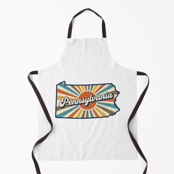 Item preview, Pennsylvania Retro Sunset State Silhouette – Vintage Distressed Design designed and sold by Paper Drip.