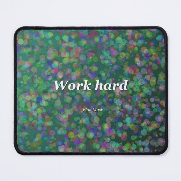 Item preview, Work Hard Quote Desktop Wallpaper designed and sold by Aditya's Design Patterns.