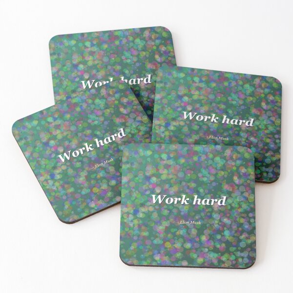 Item preview, Work Hard Quote Desktop Wallpaper designed and sold by Aditya's Design Patterns.