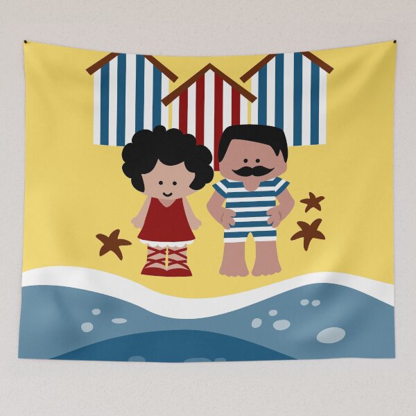 Item preview, Vintage Beach designed and sold by Sonia Pascual Izquierdo.