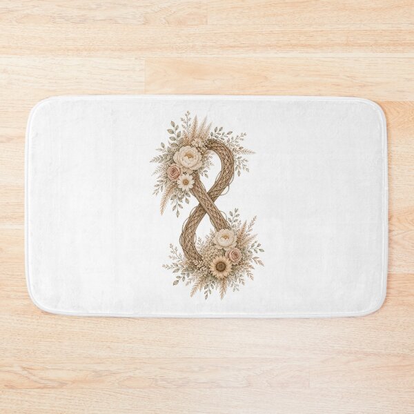 Item preview,  Floral Infinity Symbol designed and sold by PetalGarden.