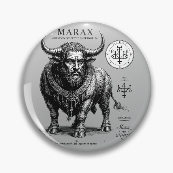Artikelvorschau, Morax, der Stier der Geheimnisse, das Antlitz der Weisheit entworfen und verkauft von taiche.