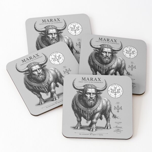 Item preview, Morax Bull of Secrets, Face of Wisdom designed and sold by taiche.