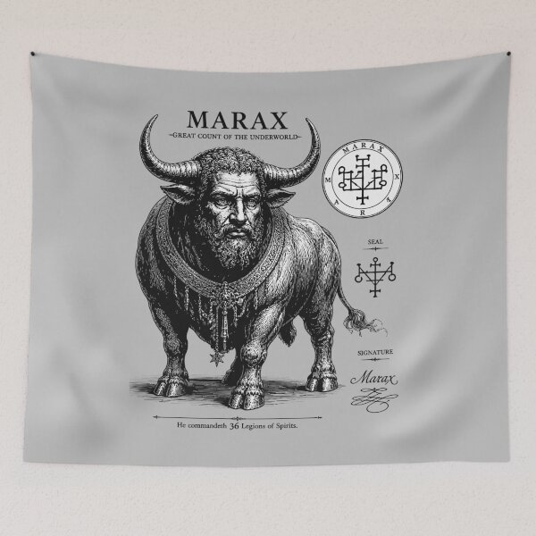 Item preview, Morax Bull of Secrets, Face of Wisdom designed and sold by taiche.