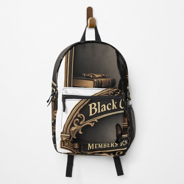 Item preview, The Black Cat Society Members Ignore Everyone Funny Cat Lover Gift designed and sold by YMLux.