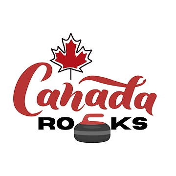 Artwork thumbnail, Canada Rocks - Curling  by TLKStudio