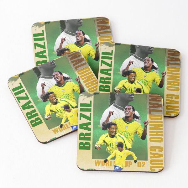 Item preview, Ronaldinho Brazil Poster - Iconic Football Legend Wall Art designed and sold by Af-RT10.