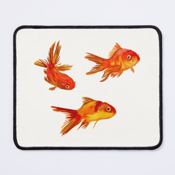 Item preview, Watercolor Goldfish Pattern designed and sold by AestheticNi.