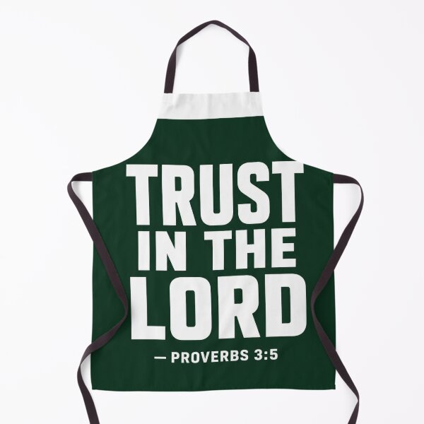 Item preview, Trust in the Lord Proverbs 3:5 Christian Faith Scripture Art Print Bold Design designed and sold by ebocraft.