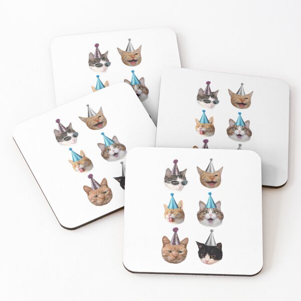 Item preview, Happy Meowday designed and sold by dumpingflwrs.