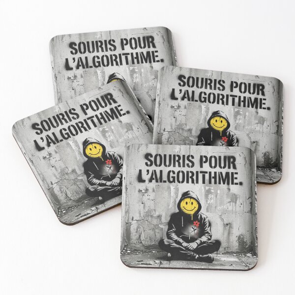 Item preview, Mouse for the Algorithm – Street Art AI Protest Hoodie Design designed and sold by PLUSHIWORLDtm.