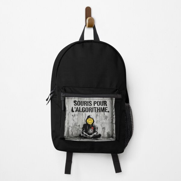 Item preview, Mouse for the Algorithm – Street Art AI Protest Hoodie Design designed and sold by PLUSHIWORLDtm.