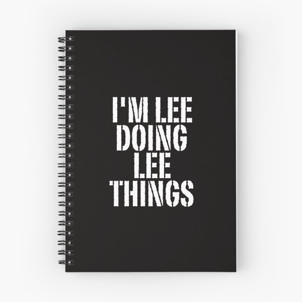 Item preview, I'M LEE DOING LEE THINGS Shirt Funny Christmas Gift Idea designed and sold by WeirdlyRare.