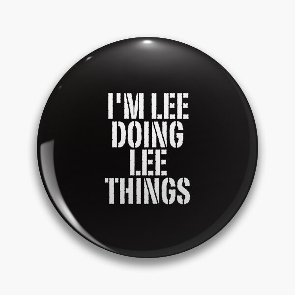 Item preview, I'M LEE DOING LEE THINGS Shirt Funny Christmas Gift Idea designed and sold by WeirdlyRare.