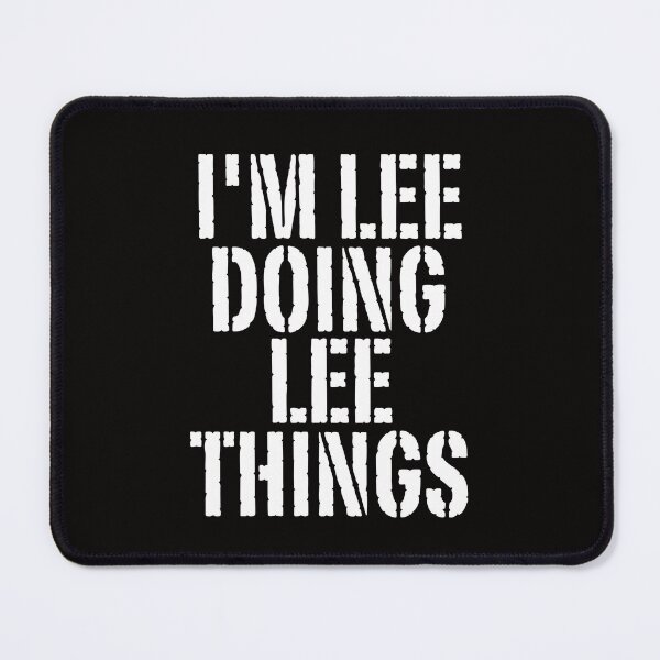 Item preview, I'M LEE DOING LEE THINGS Shirt Funny Christmas Gift Idea designed and sold by WeirdlyRare.