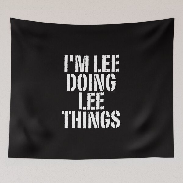 Item preview, I'M LEE DOING LEE THINGS Shirt Funny Christmas Gift Idea designed and sold by WeirdlyRare.