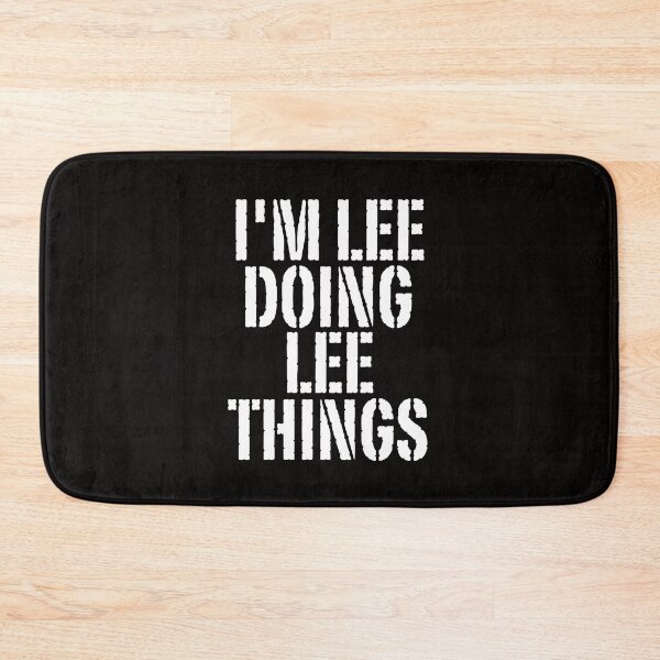 Item preview, I'M LEE DOING LEE THINGS Shirt Funny Christmas Gift Idea designed and sold by WeirdlyRare.