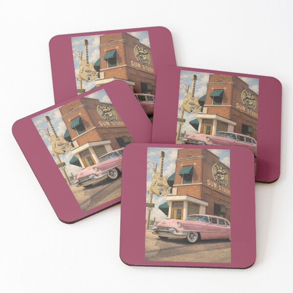 Item preview, Sun Studio with Elvis Presley Pink Cadillac designed and sold by Halifaxartguy.