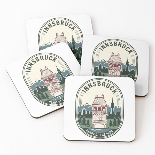 Item preview, Vintage Innsbruck Austria Heart of the Alps Emblem designed and sold by k3rstman1.