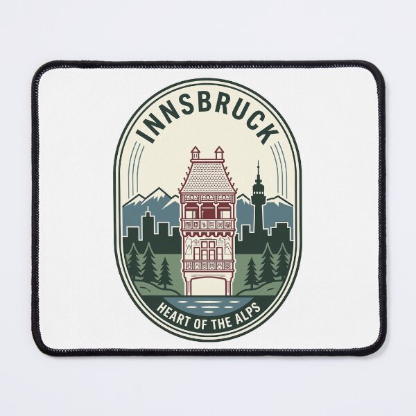 Item preview, Vintage Innsbruck Austria Heart of the Alps Emblem designed and sold by k3rstman1.