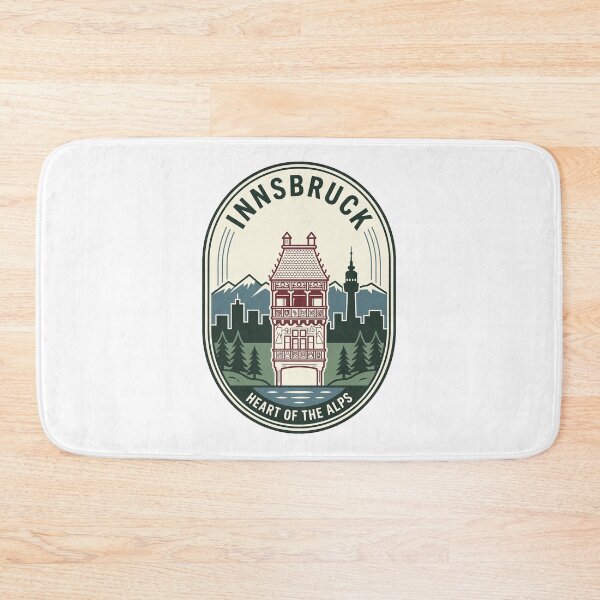 Item preview, Vintage Innsbruck Austria Heart of the Alps Emblem designed and sold by k3rstman1.