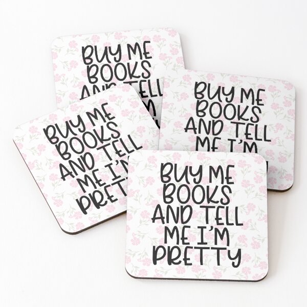 Item preview, buy me books and tell me i'm pretty designed and sold by lovesimplicity1.