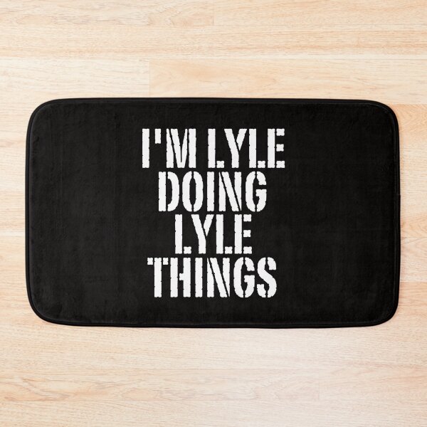 Item preview, I'M LYLE DOING LYLE THINGS Shirt Funny Christmas Gift Idea designed and sold by WeirdlyRare.