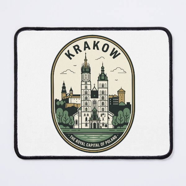Item preview, Vintage Krakow Poland Royal Capital Travel Badge designed and sold by k3rstman1.
