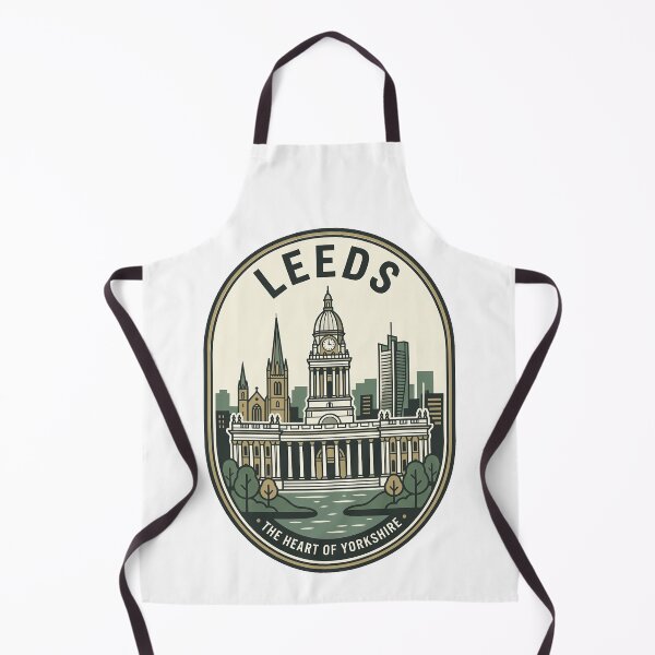 Item preview, Vintage Leeds Yorkshire Cityscape Travel Badge designed and sold by k3rstman1.