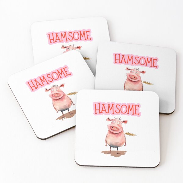 Artikelvorschau, Hamsome – Lustiges Schwein vom Bauernhof entworfen und verkauft von happiecatstore.