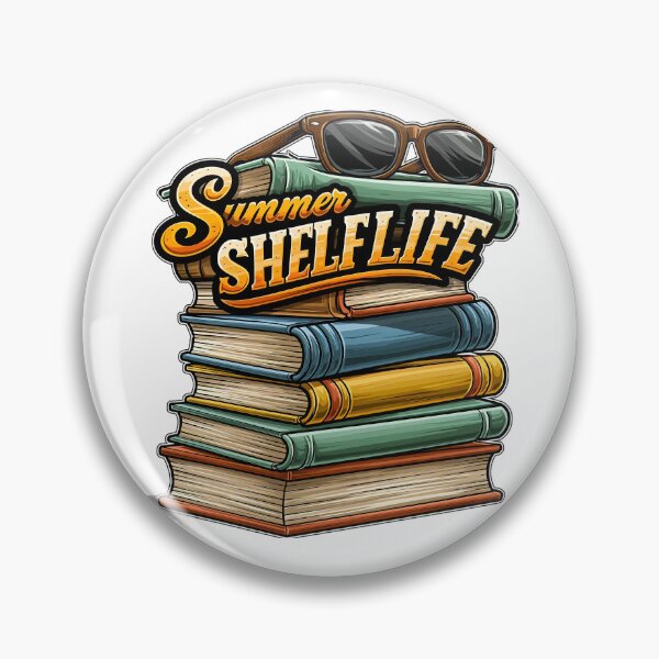 Item preview, Summer Shelflife Book Stack With Sunglasses designed and sold by Marcikart.