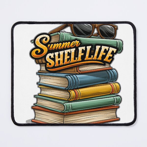 Item preview, Summer Shelflife Book Stack With Sunglasses designed and sold by Marcikart.