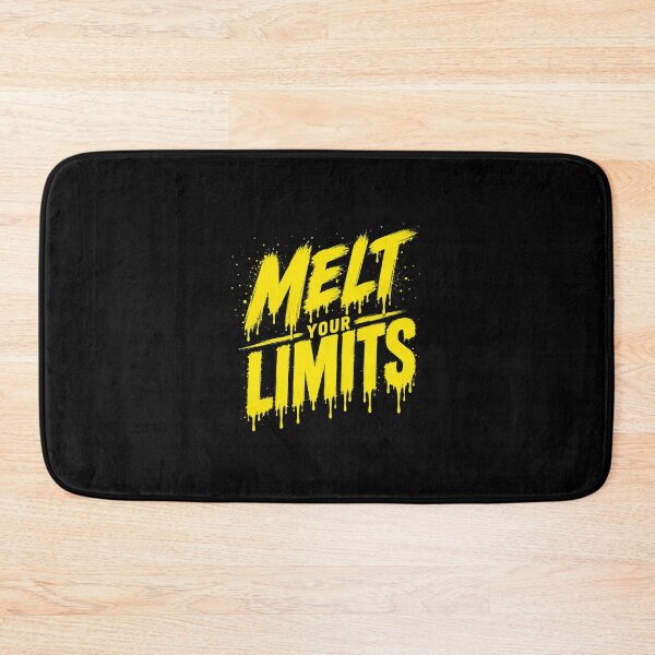 Item preview, Melt Your Limits Typography Poster designed and sold by Newthingzy.