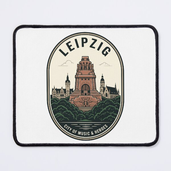 Item preview, Retro Leipzig Germany Travel Souvenir Badge designed and sold by k3rstman1.