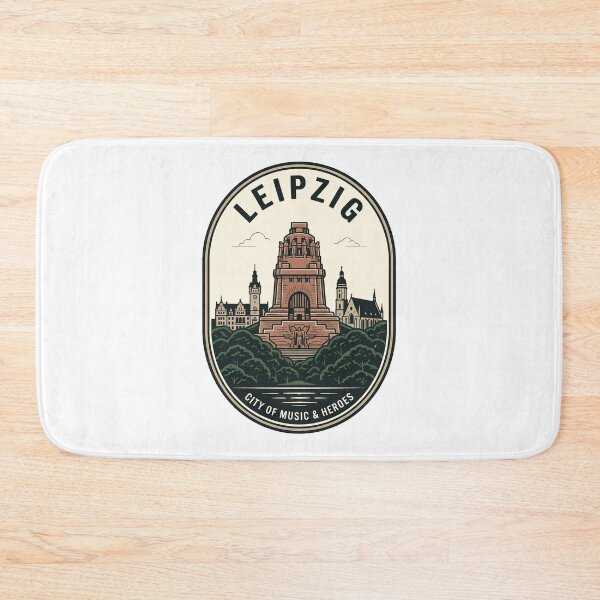 Item preview, Retro Leipzig Germany Travel Souvenir Badge designed and sold by k3rstman1.