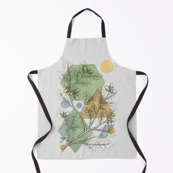 Item preview, Whimsical Oak Branch Botanical Collage designed and sold by blankTeeShirt.