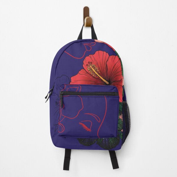 Item preview, woman, flowers Hibiscus designed and sold by panguin8SCh.