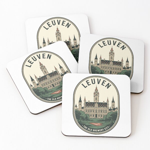 Item preview, Vintage Leuven Belgium Old Brewery City Badge designed and sold by k3rstman1.
