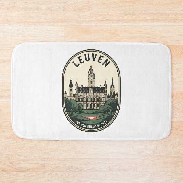 Item preview, Vintage Leuven Belgium Old Brewery City Badge designed and sold by k3rstman1.