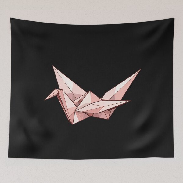 Item preview, Origami Crane Paper Bird Japanese Folding Art designed and sold by Tsugraf Designs.