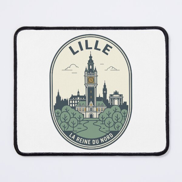 Item preview, Vintage Lille France Travel City Badge designed and sold by k3rstman1.