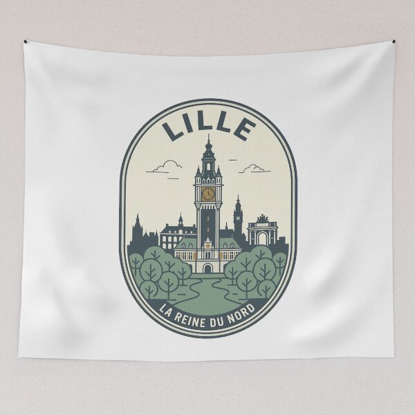Item preview, Vintage Lille France Travel City Badge designed and sold by k3rstman1.