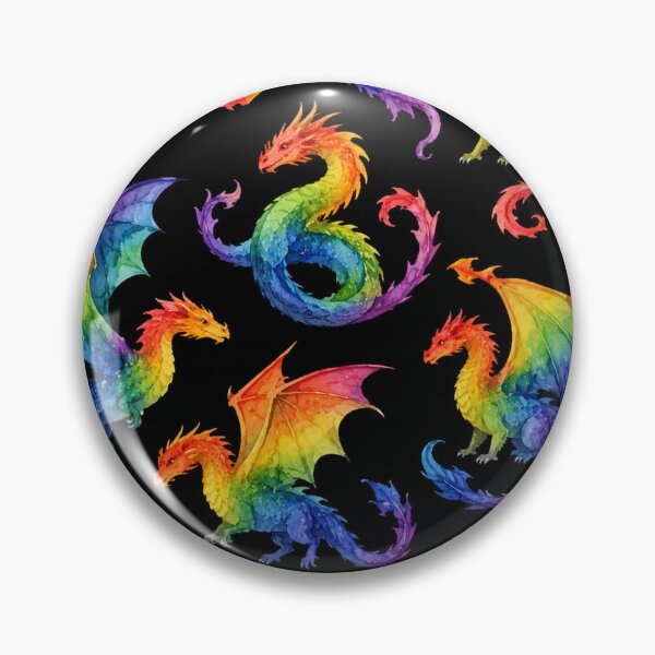 Item preview, Dragon Fire Dark Rainbow designed and sold by parisiantoast.